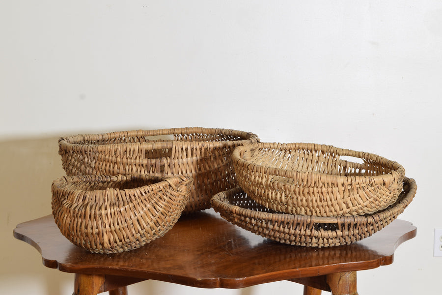 Set of 4 Woven Baskets