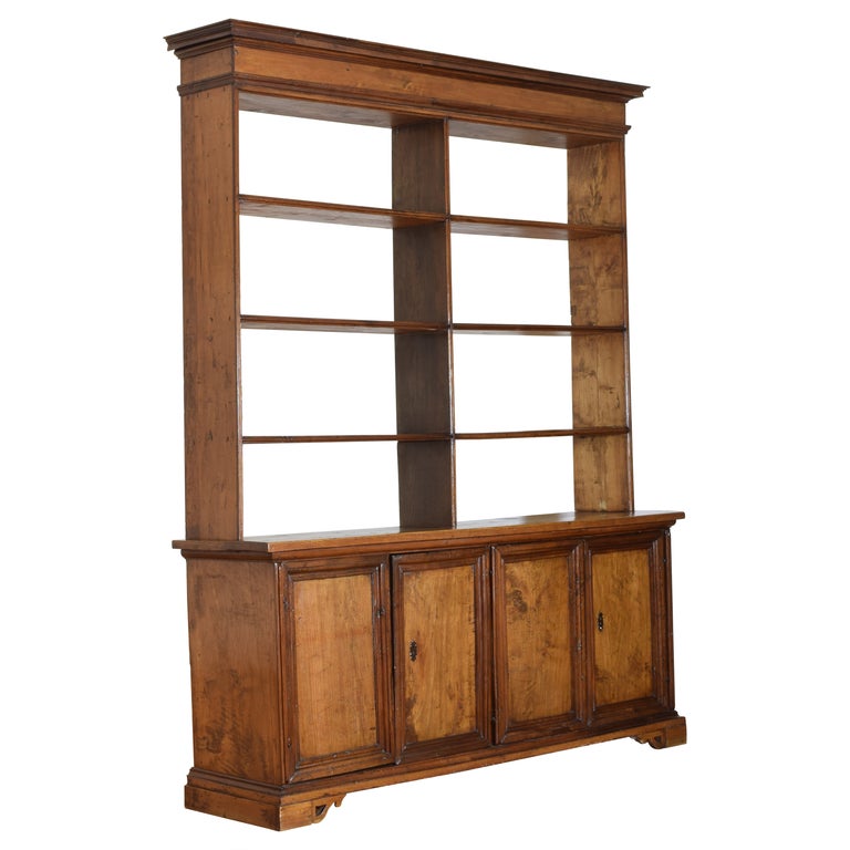 Pinewood Bookcase Cabinet