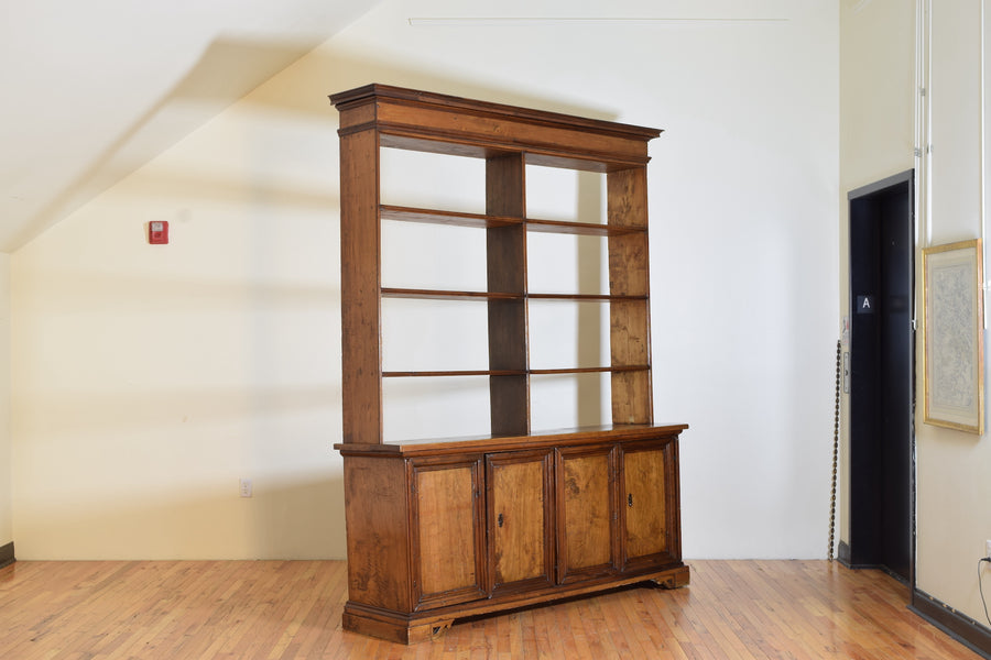 Pinewood Bookcase Cabinet