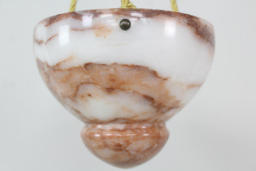 Alabaster Hanging Light