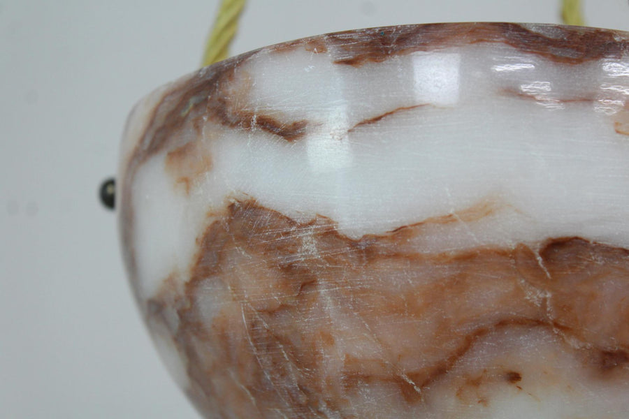 Alabaster Hanging Light