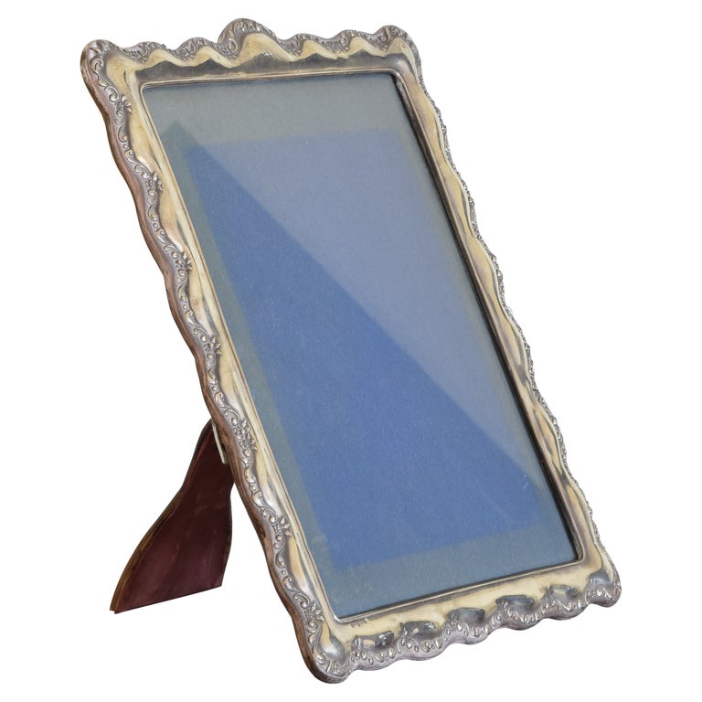 Sterling Silver Reclining Picture Frame