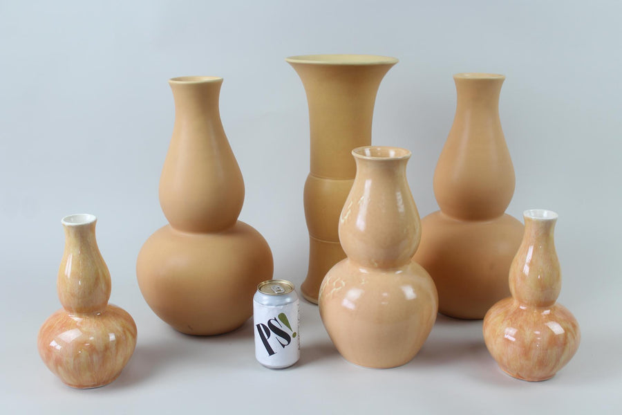 Set of 6 Ceramic Vases