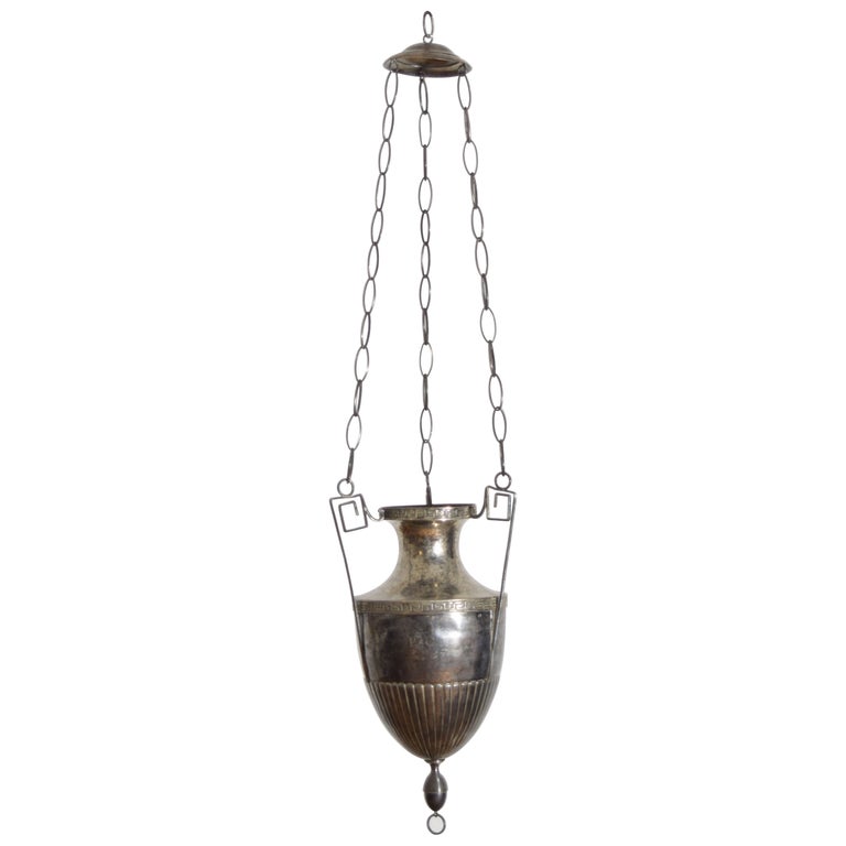 Silver Plate Hanging Censer