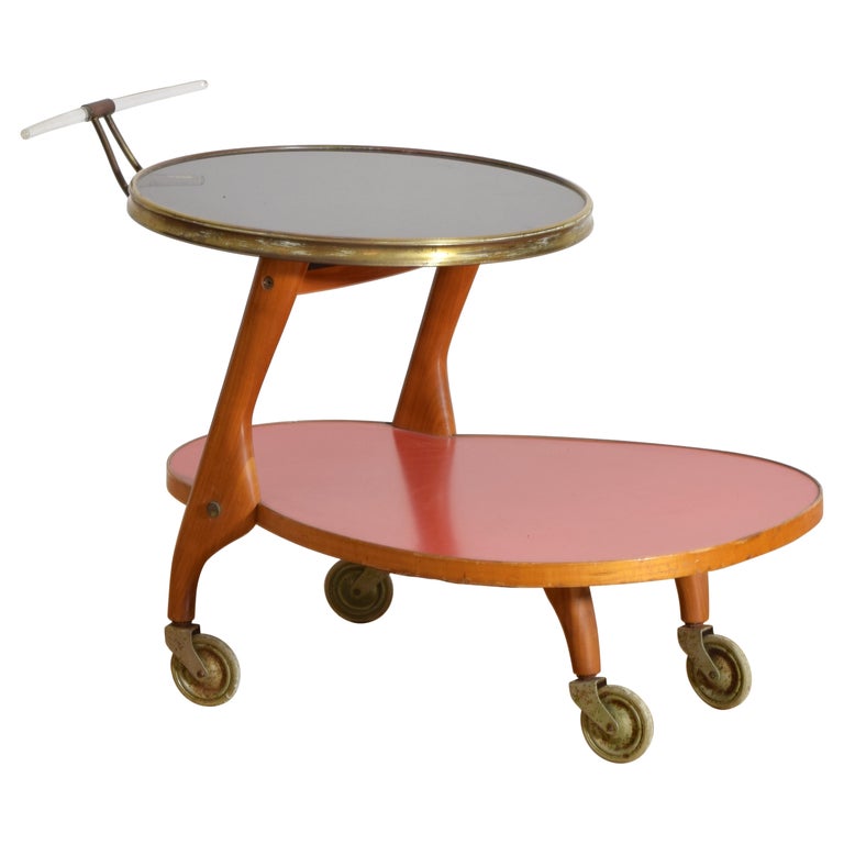 Wilhelm Renz Retro Bar Cart or Tea Trolley