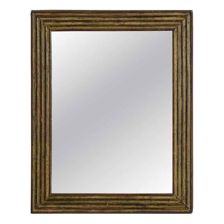 Silver Gilt Small Mirror