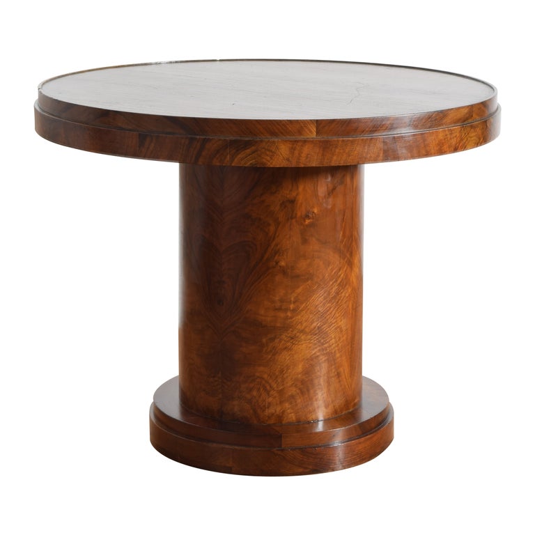 Walnut Veneered Low Center Table