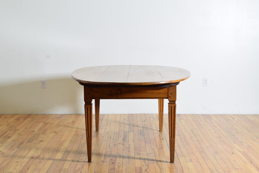 Walnut Oval Dining Table