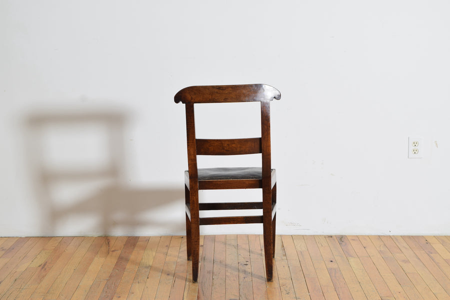 Small Walnut Side Chair