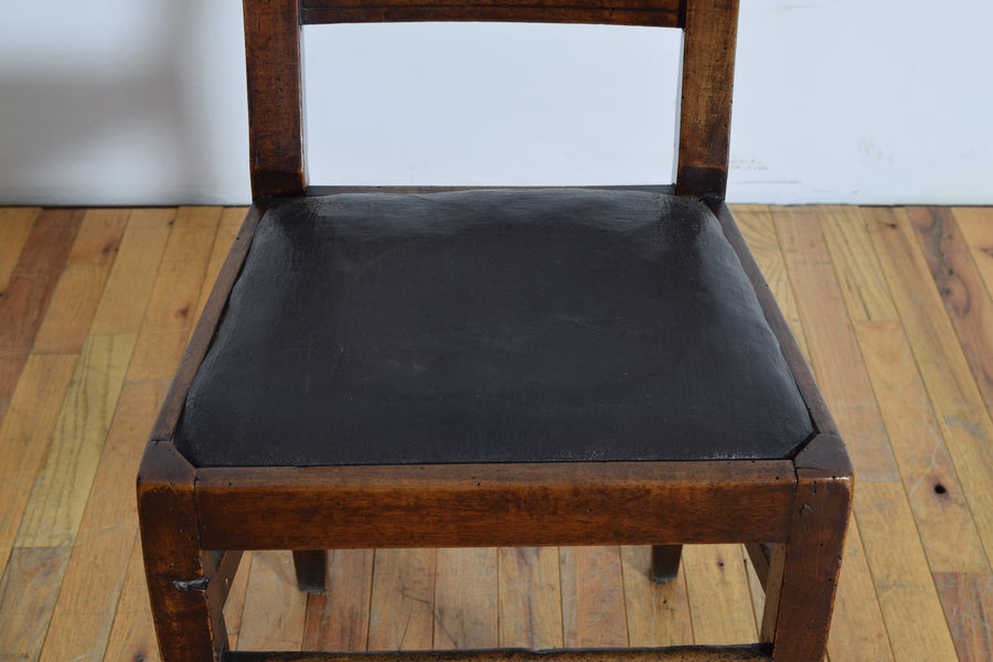 Small Walnut Side Chair