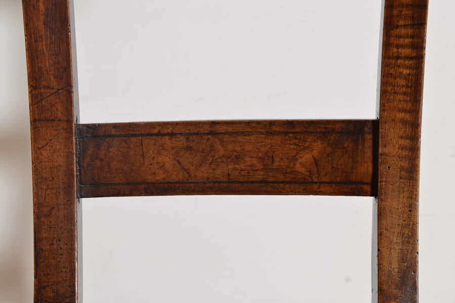 Small Walnut Side Chair