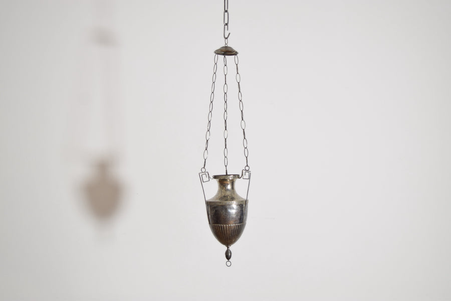 Silver Plate Hanging Censer