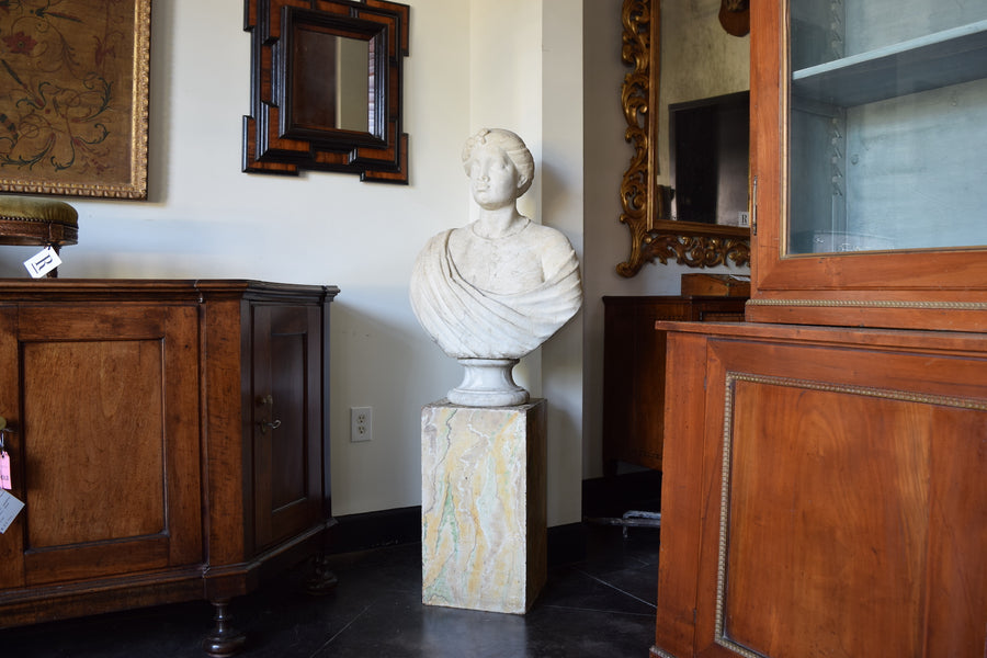 Carrara Marble Bust of a Moor