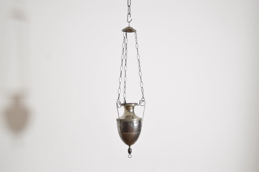 Silver Plate Hanging Censer