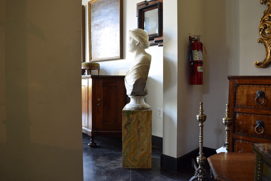 Carrara Marble Bust of a Moor