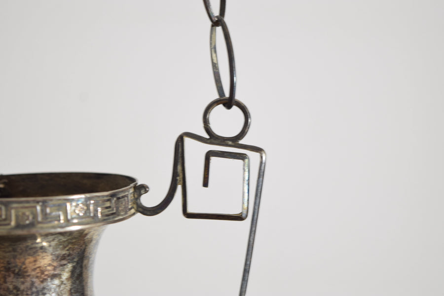 Silver Plate Hanging Censer