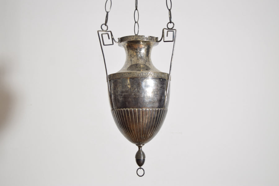 Silver Plate Hanging Censer