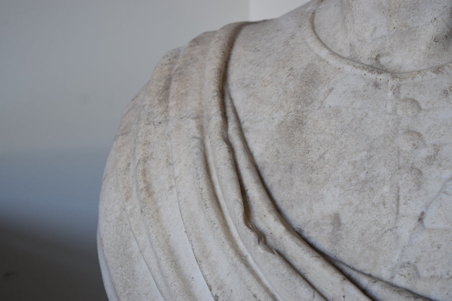 Carrara Marble Bust of a Moor
