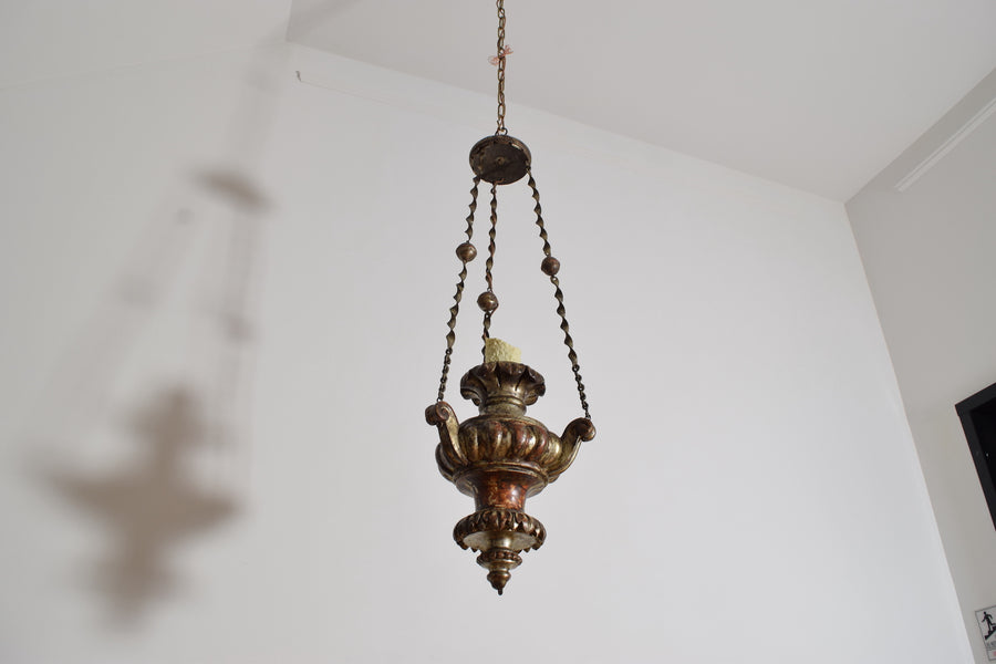 Gilt Votive Lantern