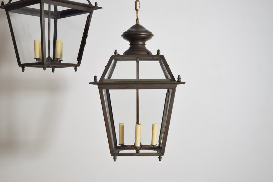 Pair of 4-Light Hanging Lanterns