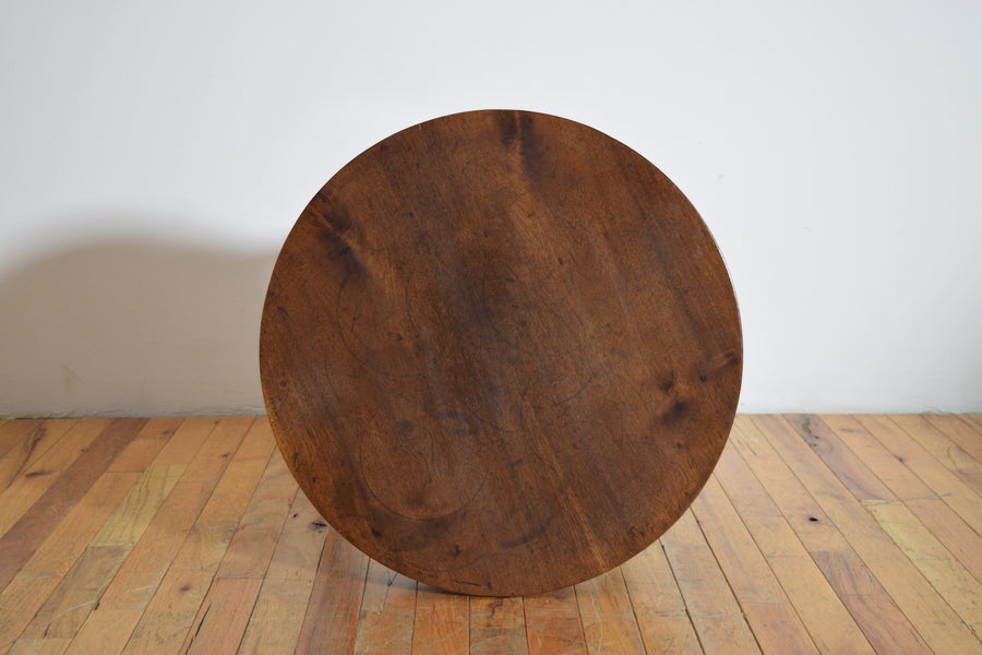 Walnut 1-Drawer Side Table