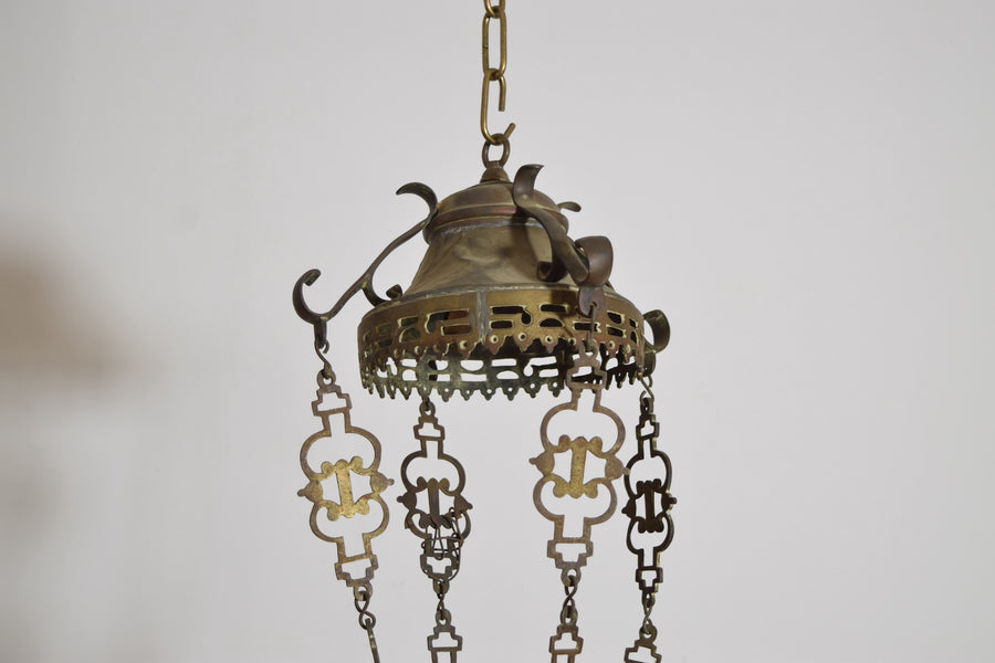 Large Brass Censer Lantern