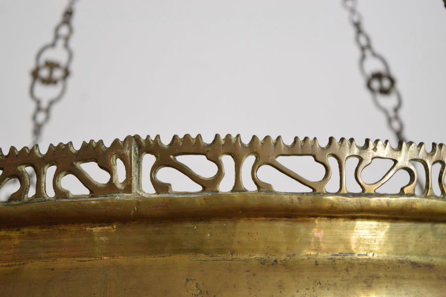Large Brass Censer Lantern