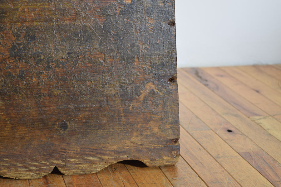 Painted Work Stool or Side Table