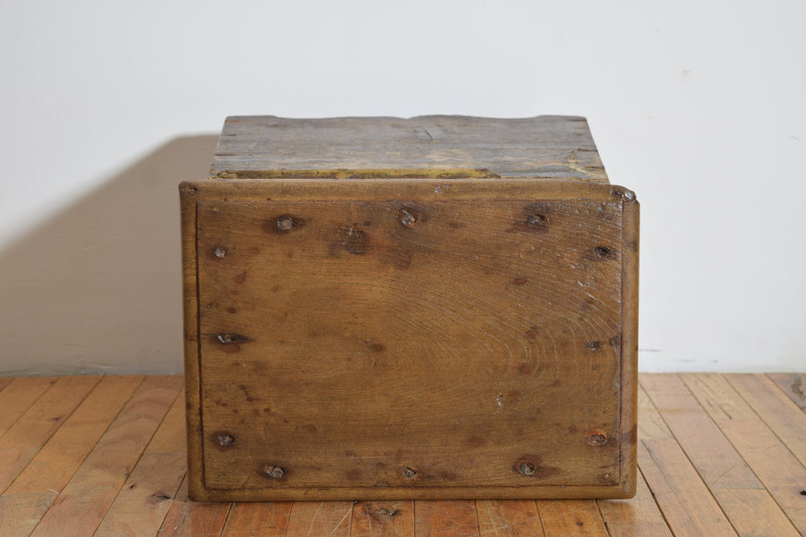 Painted Work Stool or Side Table