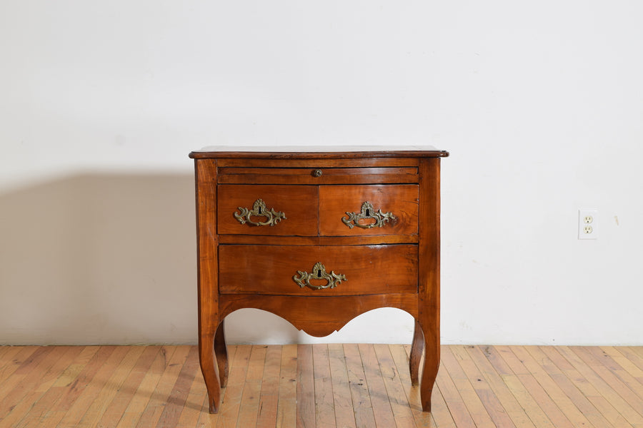Fruitwood 3-Drawer Commode
