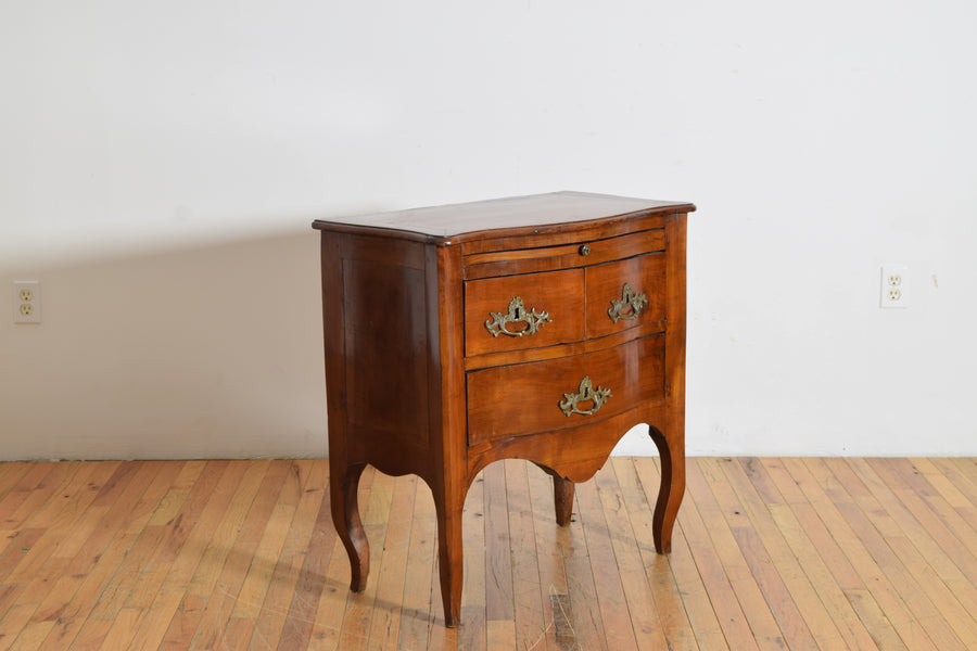 Fruitwood 3-Drawer Commode