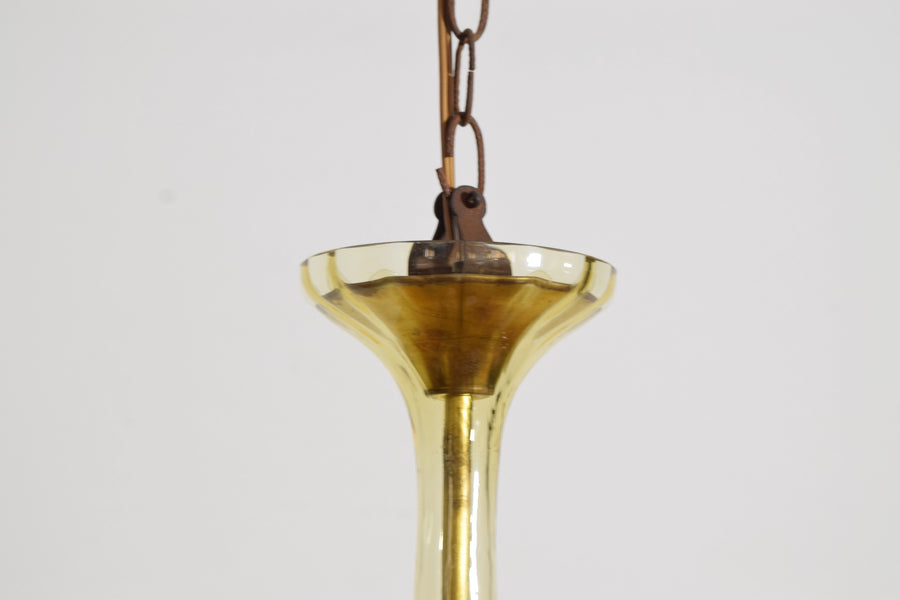 Blown Murano Glass 3-Light Chandelier