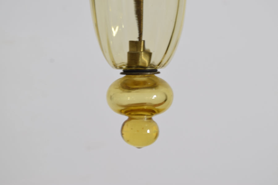 Blown Murano Glass 3-Light Chandelier