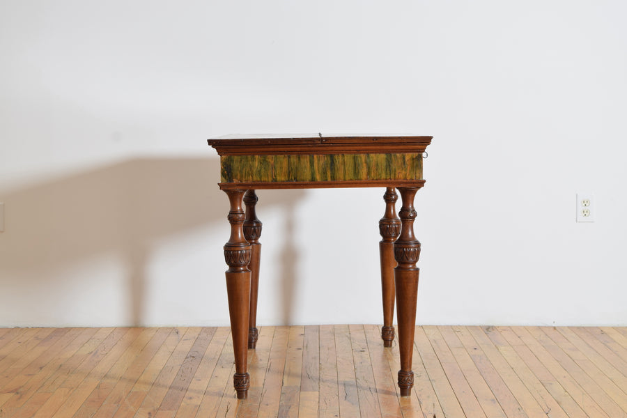 Walnut Metamorphic Writing Desk
