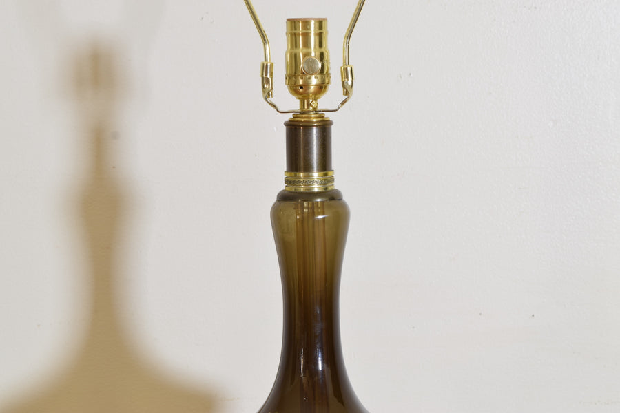 Pair of Glass Lamps