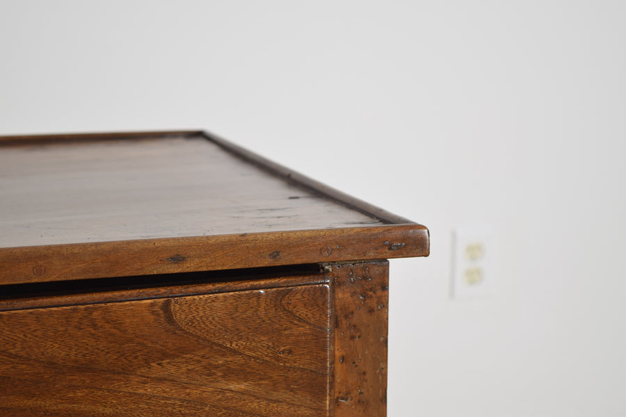 Walnut 1-Drawer Table