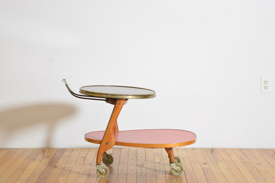 Wilhelm Renz Retro Bar Cart or Tea Trolley