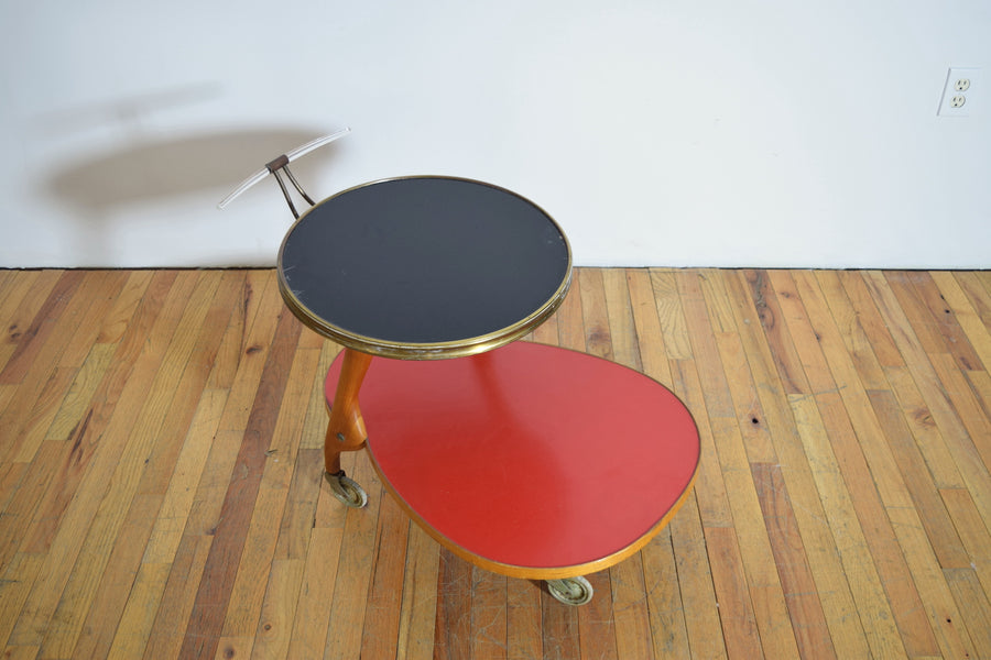 Wilhelm Renz Retro Bar Cart or Tea Trolley