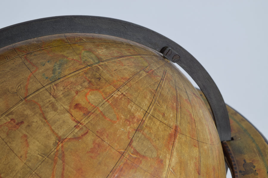 Walnut and Iron Celestial Globe