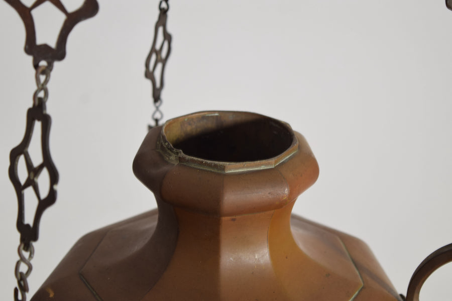 Pair of Bronze Censers