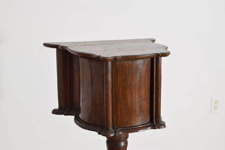 Walnut Altar Console Table