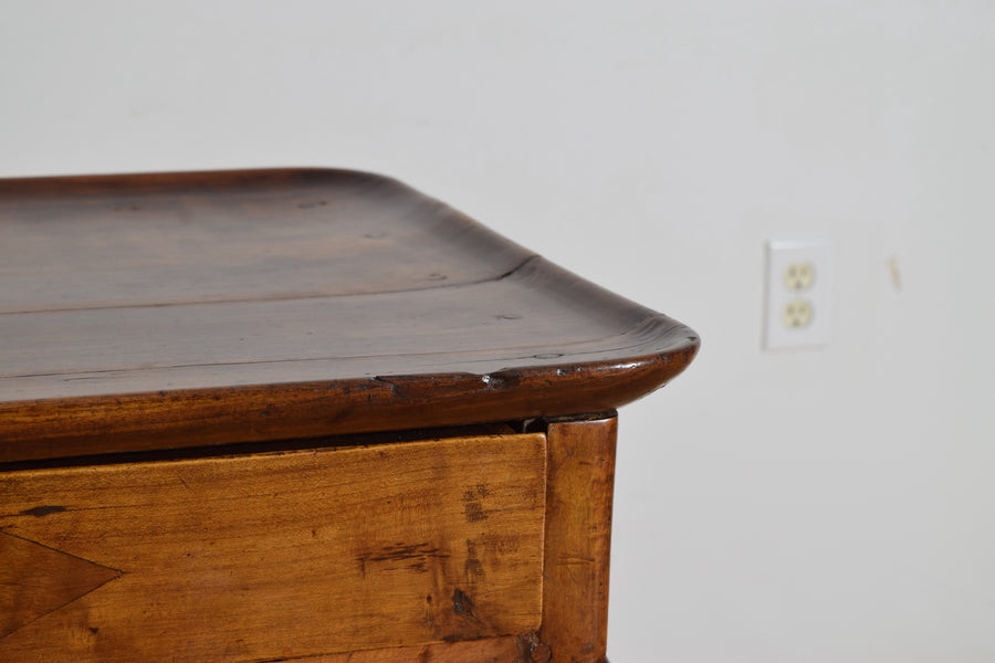 Walnut 1-Drawer Table