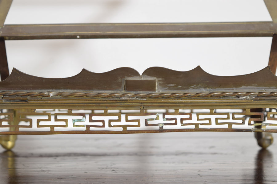 Silvered Brass Leggio