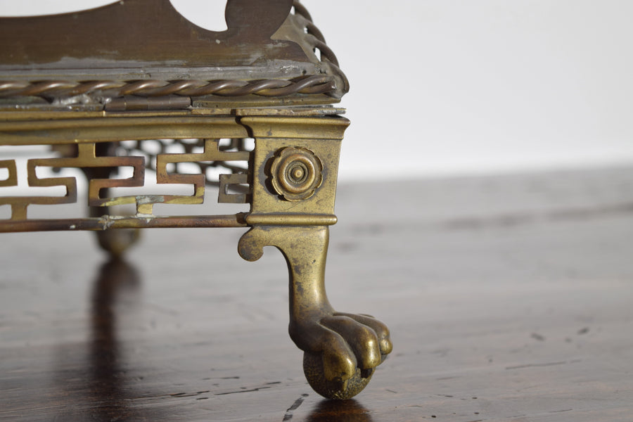 Silvered Brass Leggio
