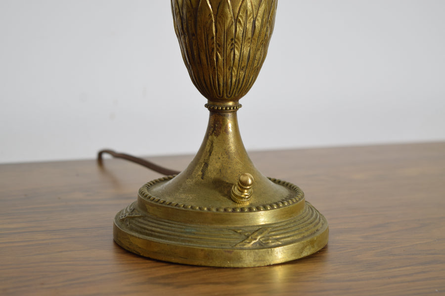 Pair of Cast Brass 2-Light Candelabrum