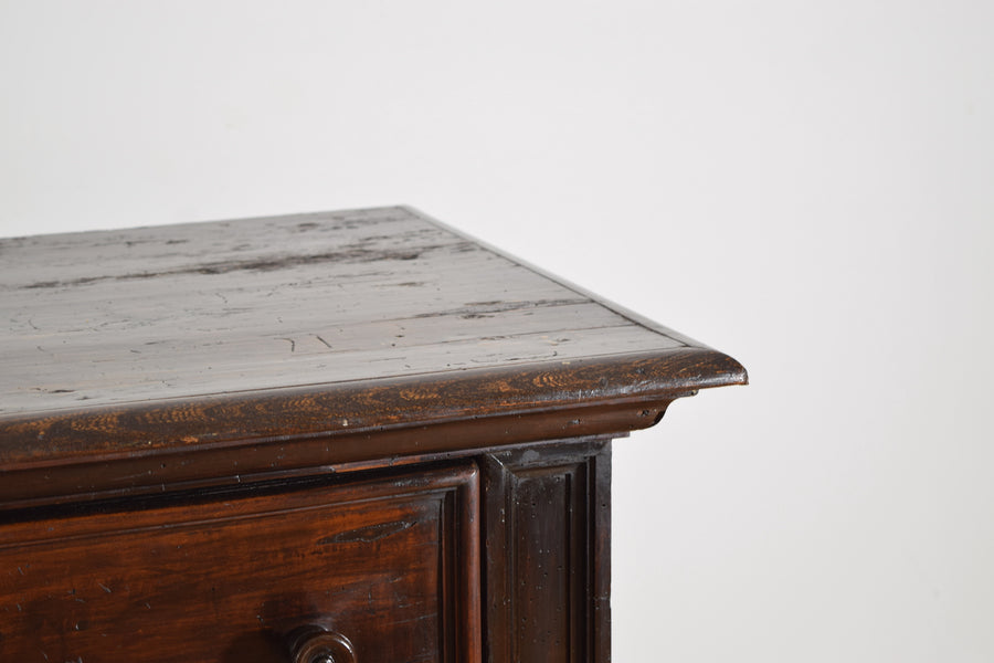 Walnut 3-Drawer Commode