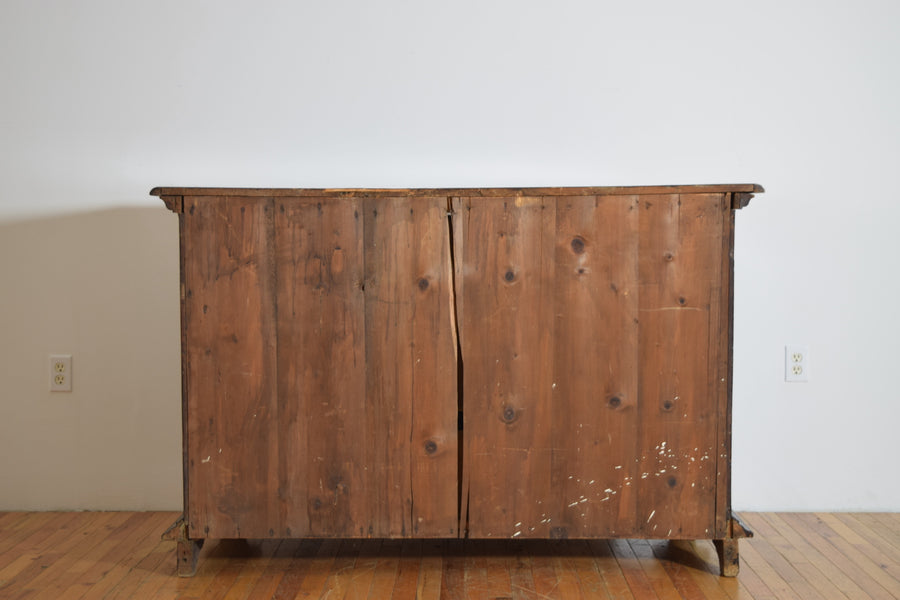 Walnut 3-Drawer Commode