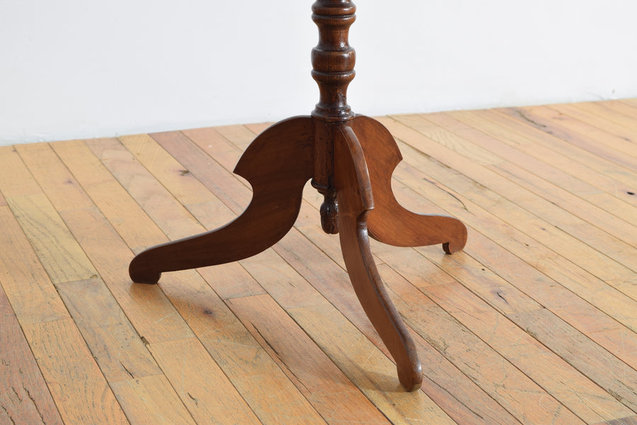 Walnut 1-Drawer Side Table