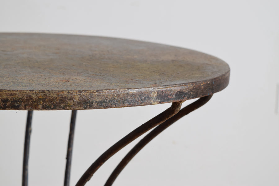 Iron and Metal Bistro or Garden Table