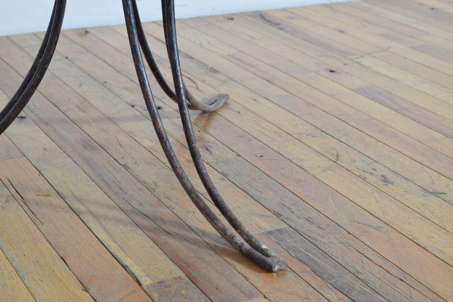 Iron and Metal Bistro or Garden Table